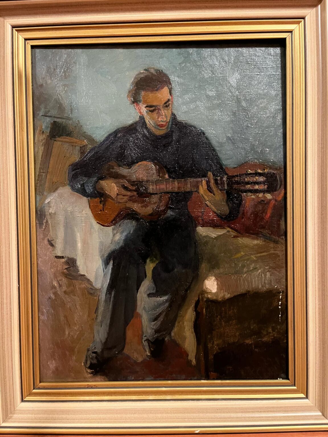 オランダのホロコースト中に隠れていた私の祖父による絵画