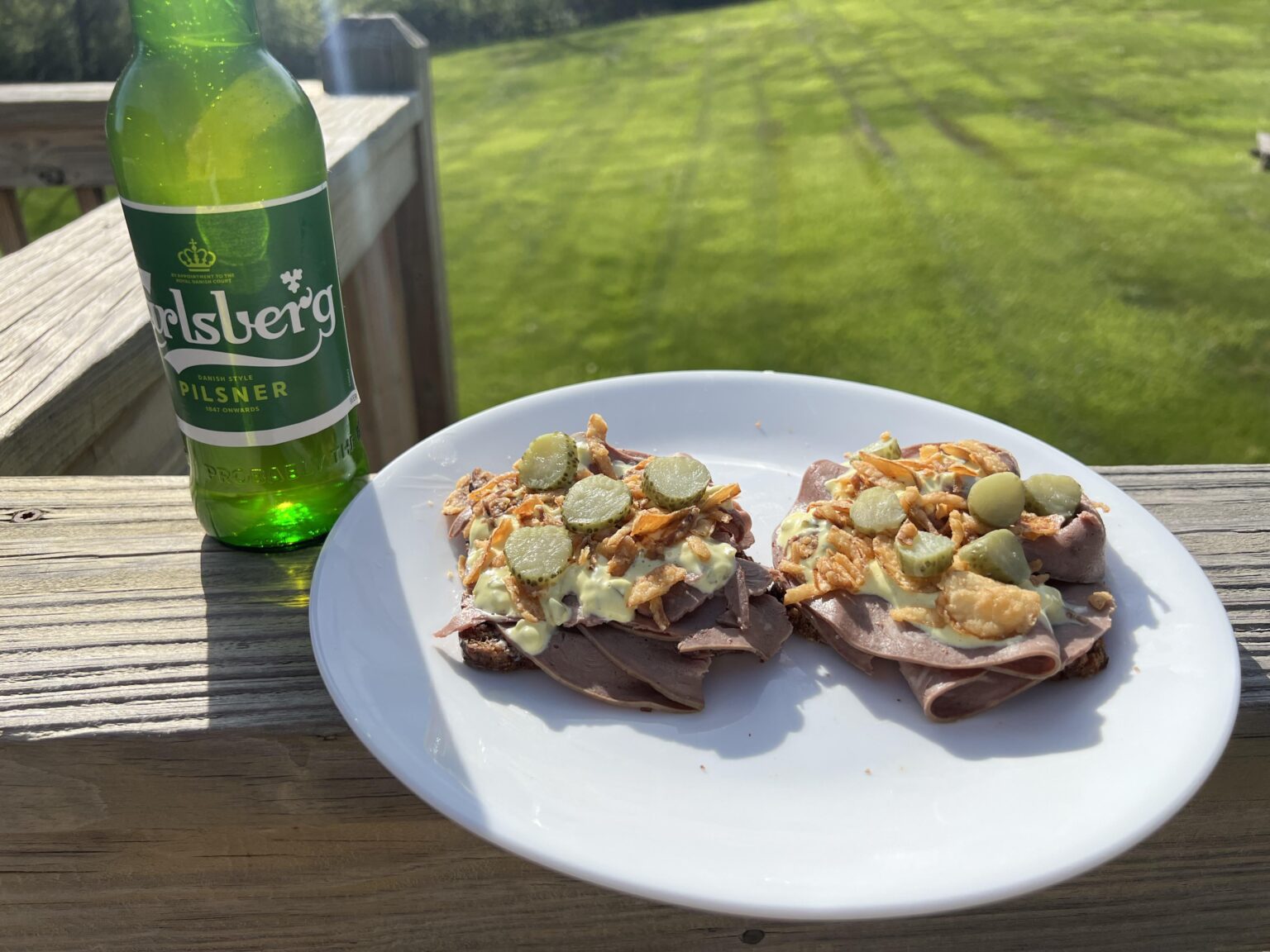私は自宅でsmørrebrødを作ってみたアメリカ人です。どうしましたか？