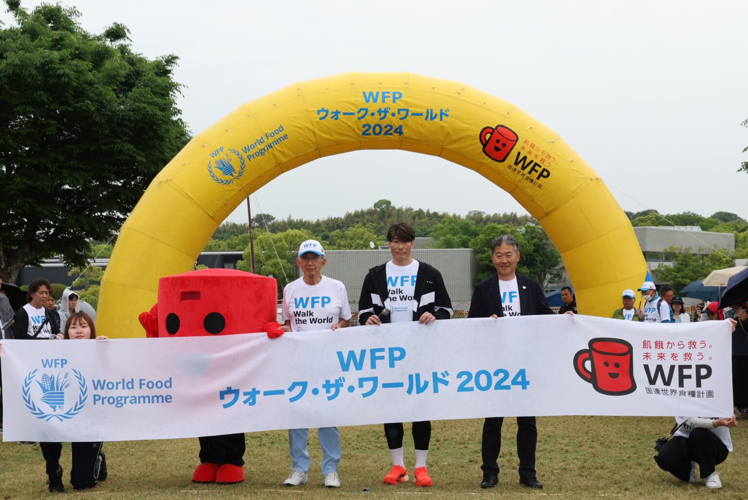 「WFPウォーク・ザ・ワールド for アフリカ 2025 大阪」参加者募集 開会式ゲストに入江陵介さん決定 ⒸWFP/Arete/Fredrik Lerneryd
