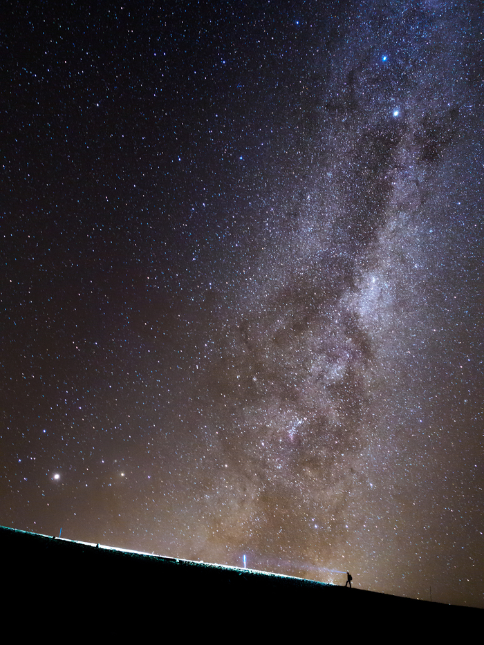 トンガリでアルペンクロッシング(Tongariro Alpine Crossing)から眺めた夜空の天の川/写真=ニュージーランド観光庁(©Zhi Yuen Yap)