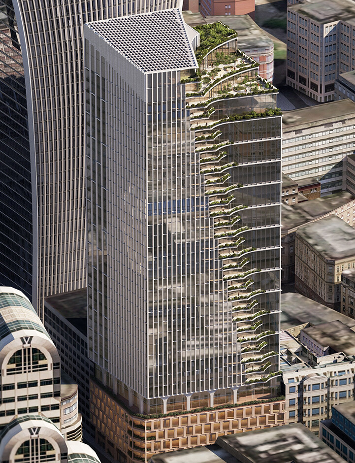 英国ロンドン・シティで「60 Gracechurch Street」の開発許認可を取得 | ニュース