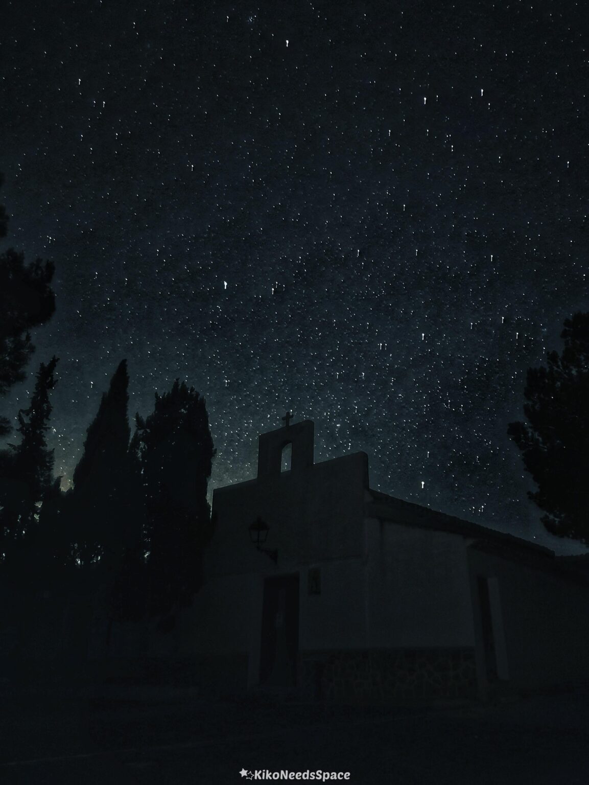 停電はすべての光汚染を取り除きました、私はいくつかの写真を撮る機会を得ました