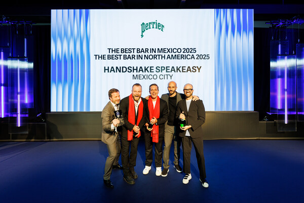 メキシコシティの HANDSHAKE SPEAKEASY が、NORTH AMERICA'S 50 BEST BARS のランキング発表に伴い、2 年連続で THE BEST BAR IN NORTH AMERICA 選ばれました | 50 Bestのプレスリリース