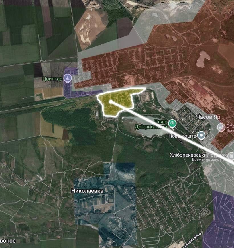 Chasiv-yar。ウクライナ軍はなんとかドニーパービーチの近くの領土を取り戻すことができました。 2025年4月29日
