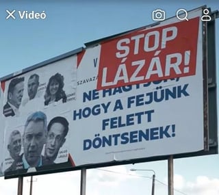 ペーター・マルキ・ザイはポスターを「止めるラザールを止める！」 （リンクコメントで）