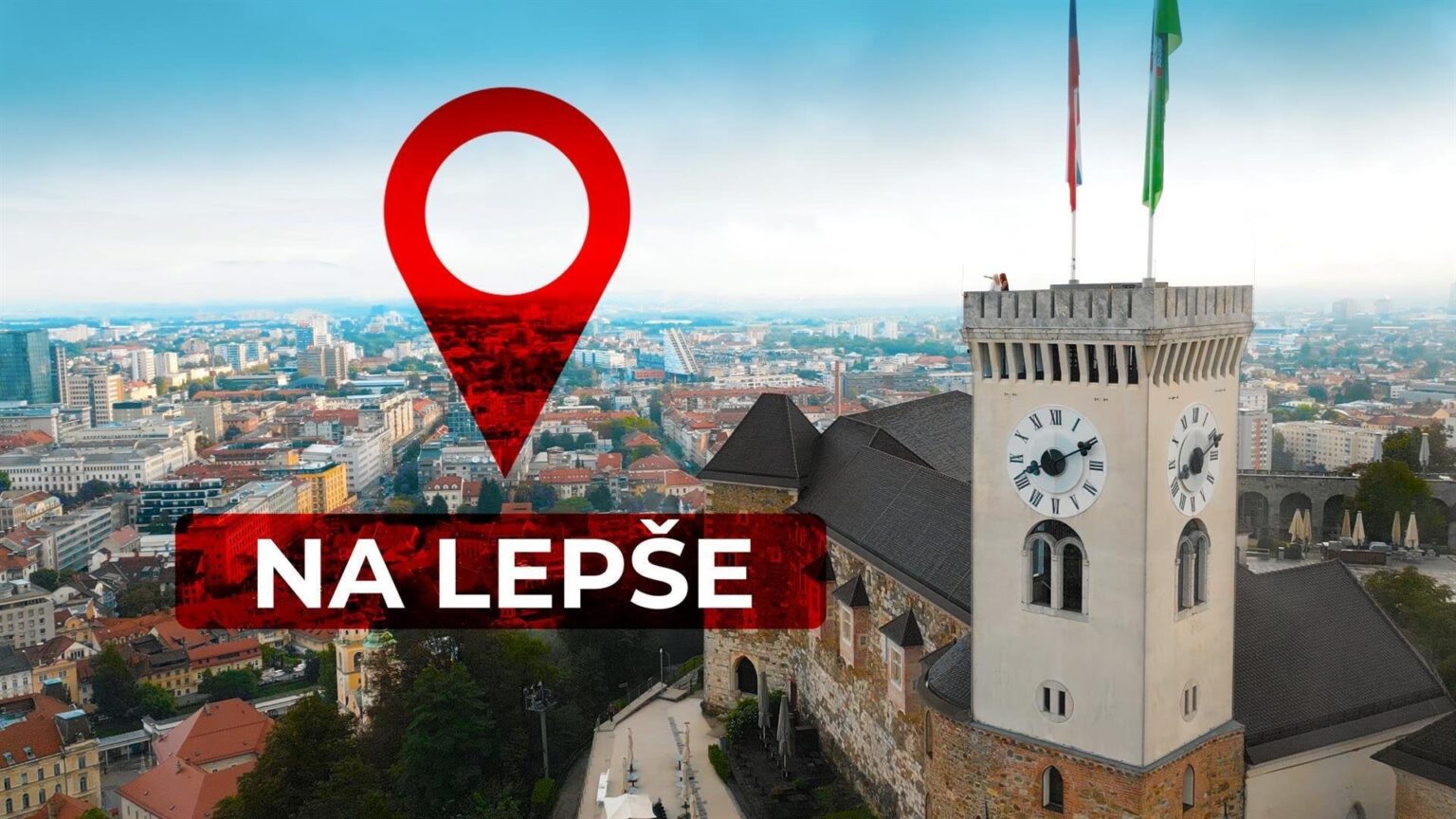 RTV Sloveniaは私たちの街にもっと美しい放送をしています