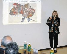 本当のウクライナ知って　サヴェンコさん 総会で講演