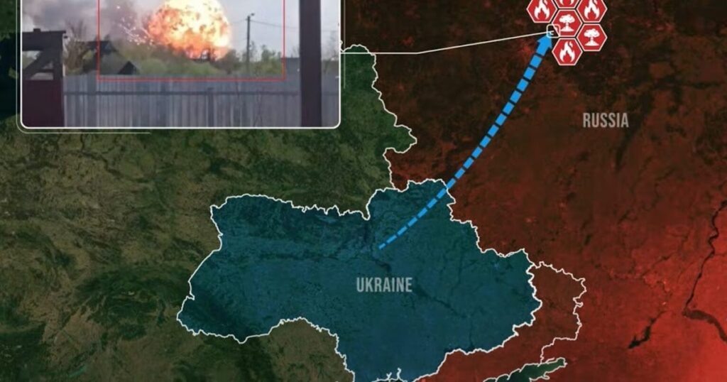 ウクライナは600,000トンのロシアの弾薬を爆破したばかりです：1年の価値