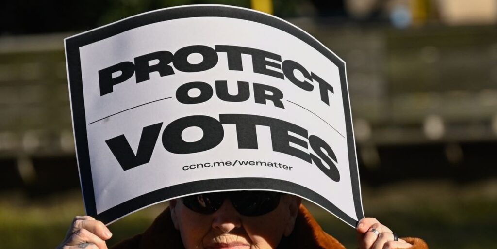 ノースカロライナ州の共和党員は、民主党員が勝ったことを認めない