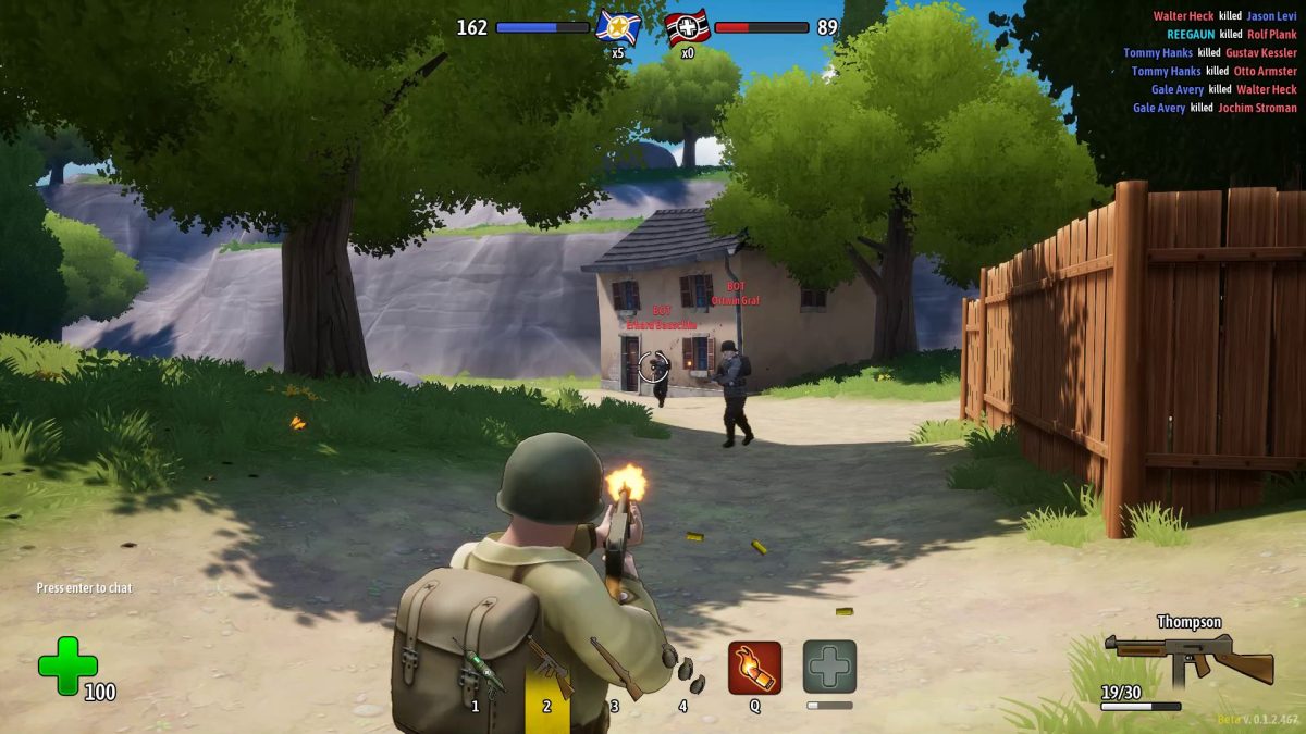 『Battlefield Heroes』インスパイアの第二次大戦シューター『Heroes of Valor』プレイテスト開催中 / 歩兵+乗り物+BOTのカオスな大人数戦