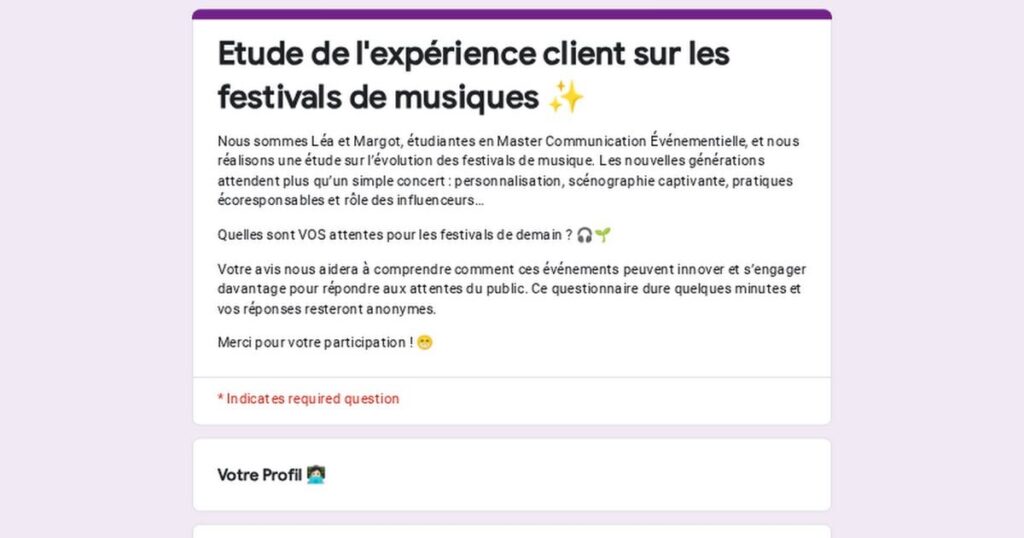 ブランドボディアンケート - 明日の祭りについてのあなたの意見？