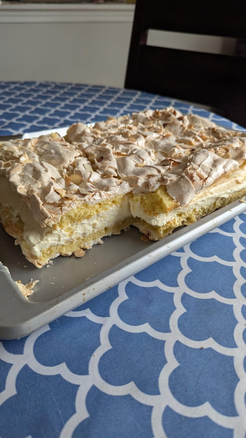 KvæfjordCake（世界最高）とプリンセスケーキ