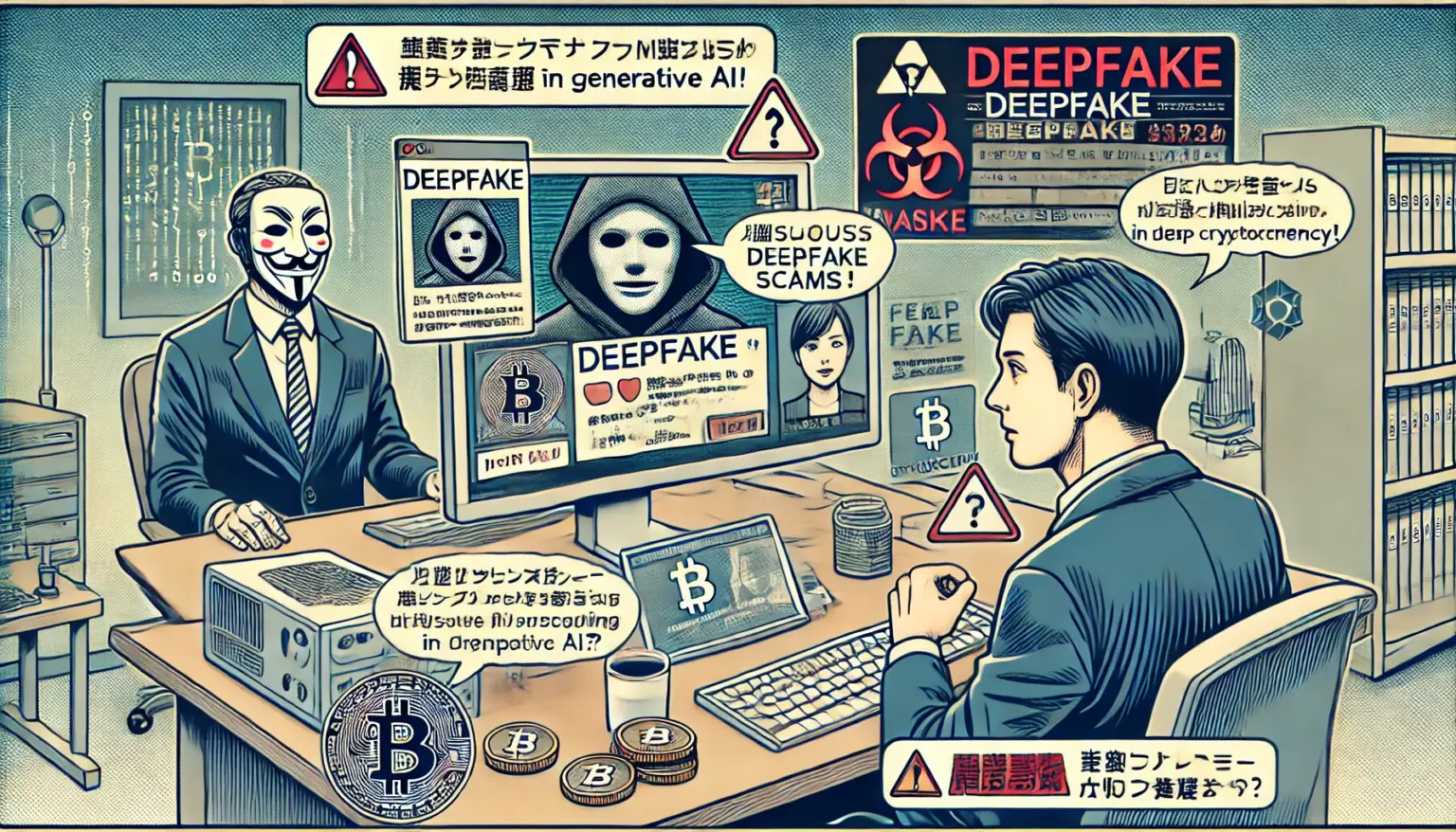 生成AIを悪用しディープフェイク 広告で仮想通貨詐欺、被害総額は約21億円 スペインで6人逮捕