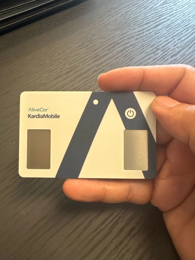 トラッドさんが使った「KardiaMobile」/Cura for the World