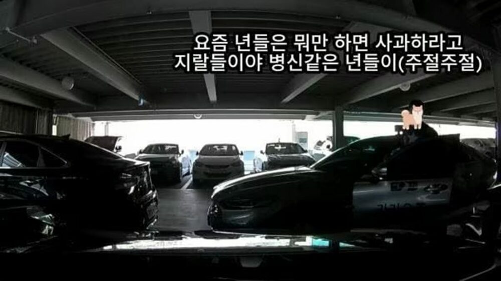 「このクソガキが！」…韓国・二重駐車タクシー運転手の逆ギレ暴言で批判殺到　写真枚　国際ニュース：AFPBB News