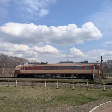 HOKKAIDO 道の駅あびらD51ステーションでロイシーコーンのソフトクリームを食べました♪