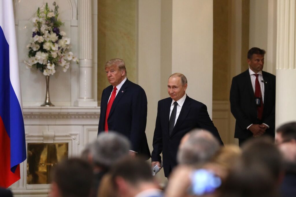 プーチン・トランプ会談、実現に近づいている－ロシア大統領補佐官 - Bloomberg