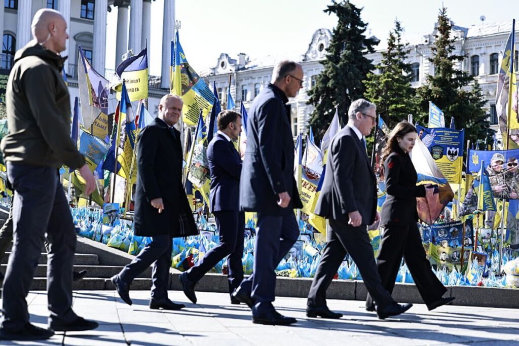 ウクライナ、12日からの30日間停戦をロシアに要請－欧米が支持 - Bloomberg