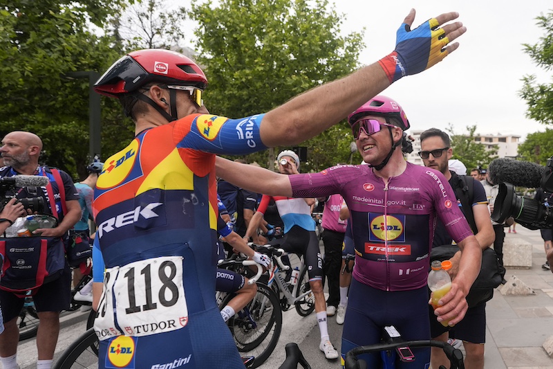 【ジロ・デ・イタリア】ピーダスン2勝目でマリアローザ奪還 - PRESSPORTS