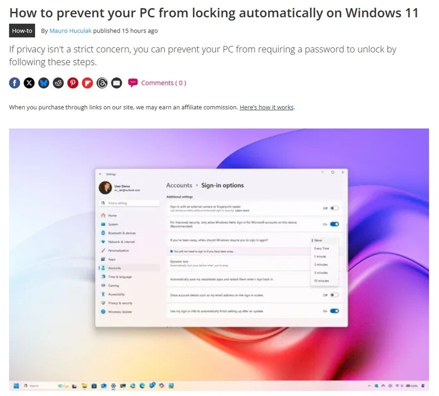 Windows 11の自動ロックを防ぐ5つの方法 | TECH+（テックプラス）