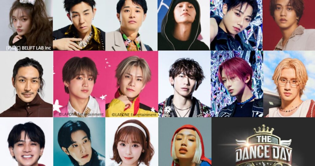 日テレ「THE DANCE DAY」ハーフタイムショーに高橋海人、宮近海斗、ユンホら出演 - 音楽ナタリー