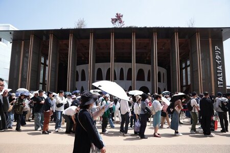 2025年大阪・関西万博：イタリアパビリオン、万博の開幕1カ月目は大盛況　General Commissioner’s Office of Italy for Expo 2025 Osaka