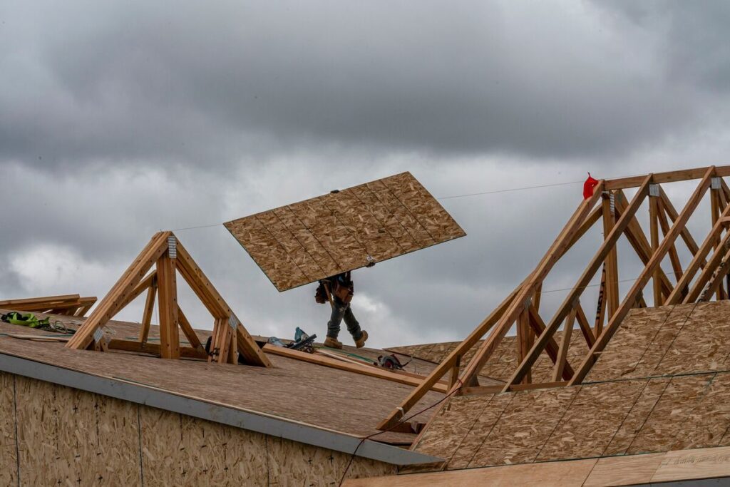 米住宅着工件数は増加、集合住宅が上向く－一戸建ては減少 - Bloomberg