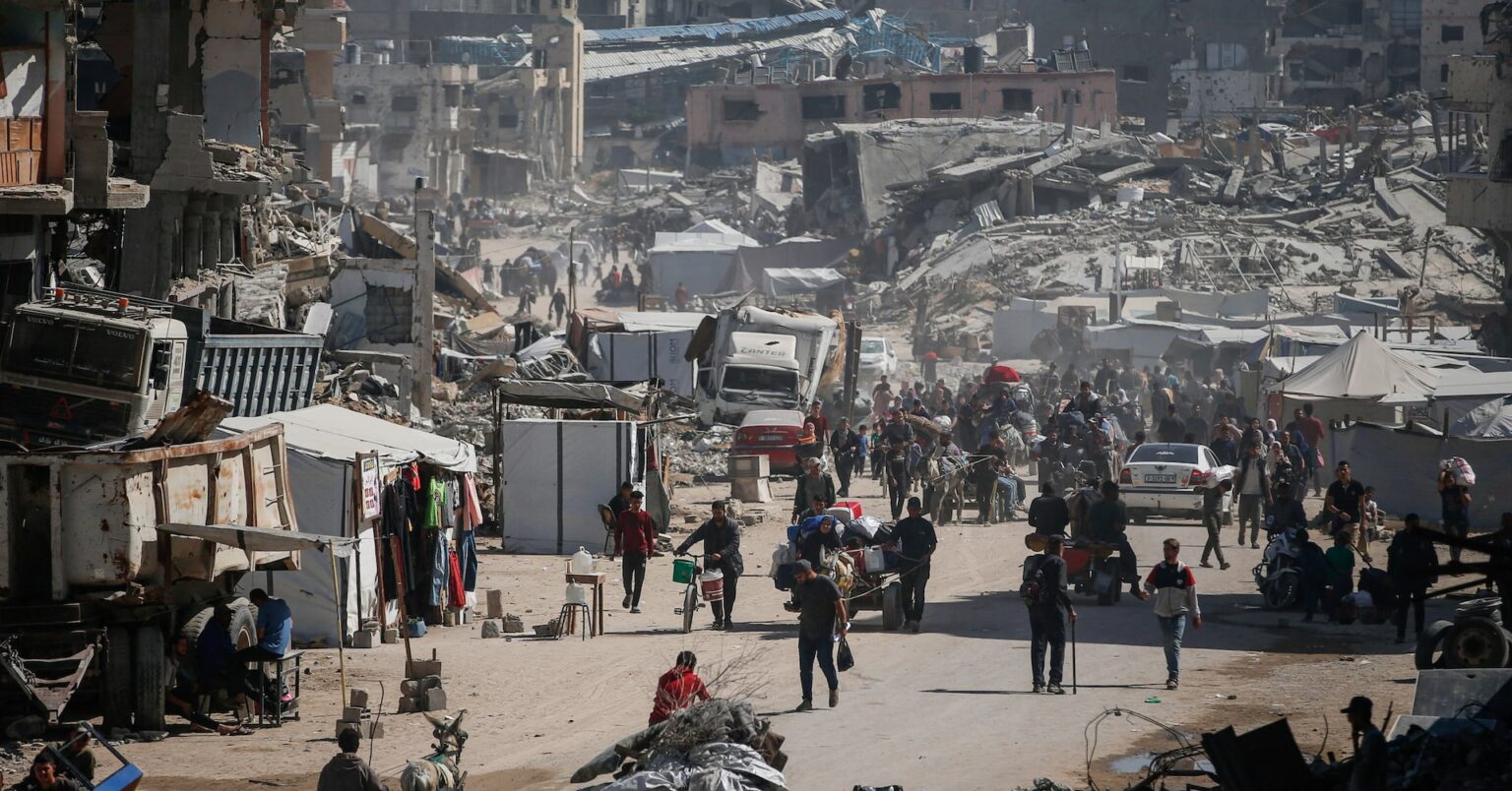 ガザ住民のリビア移住計画、米大使館が報道内容を否定 | ロイター イスラエルの攻撃でガザ地区が壊滅状態、米大統領「人々は飢えている」 | ロイター
