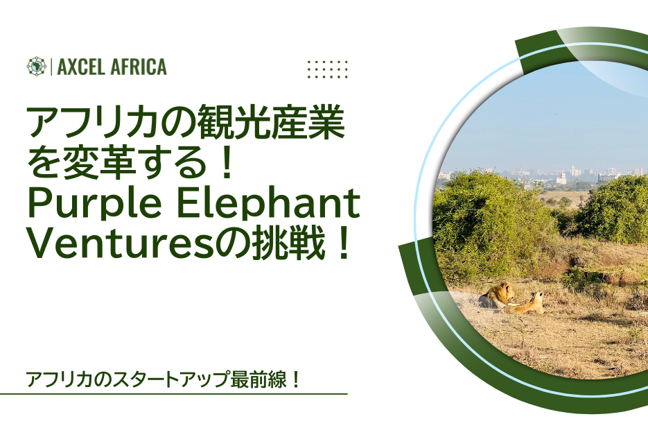 アフリカの観光産業を変革する！Purple Elephant Venturesの挑戦！ - Africa Quest.com