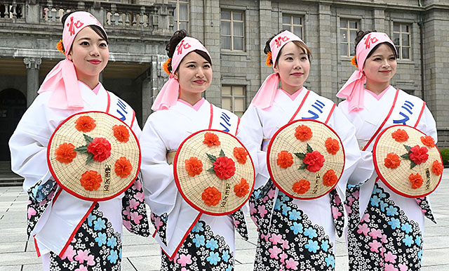 「ミス花笠」 例年通り女性４人　