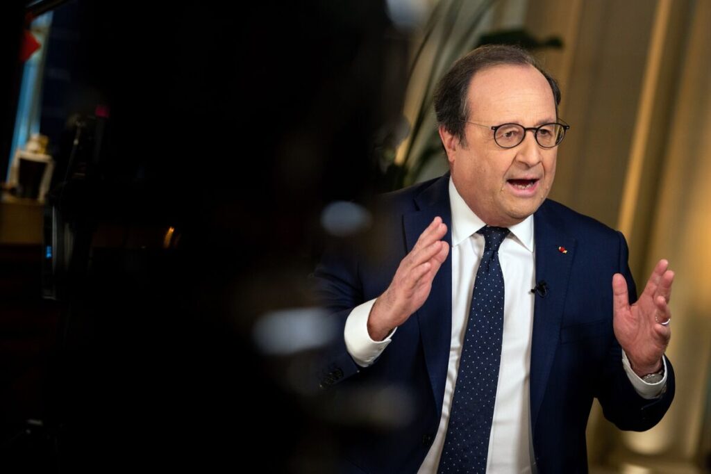 フランスで挙国一致内閣準備も、絶対多数政党不在なら－オランド氏 - Bloomberg
