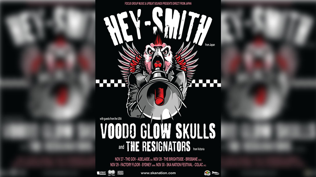 HEY-SMITH、初のオーストラリアツアー開催が決定 | BARKS