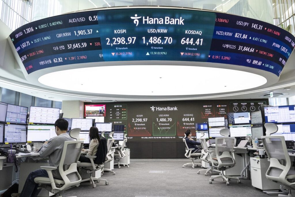 韓国株が約10カ月ぶり高値、強気相場入り近づく－大統領選控え - Bloomberg
