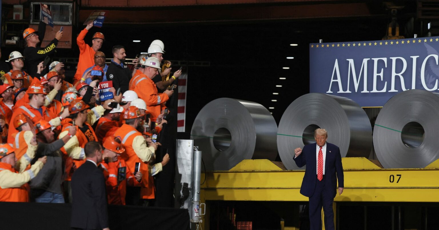 トランプ氏、鉄鋼・アルミ関税50%に引き上げ表明 6月4日から | ロイター トランプ氏、鉄鋼・アルミ関税50%に引き上げ表明 6月4日から | ロイター