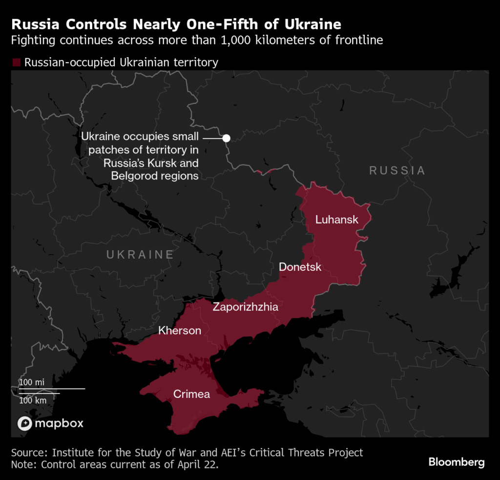 トランプ政権、対ロシア圧力強化の選択肢を準備－戦争終結促す目的で - Bloomberg