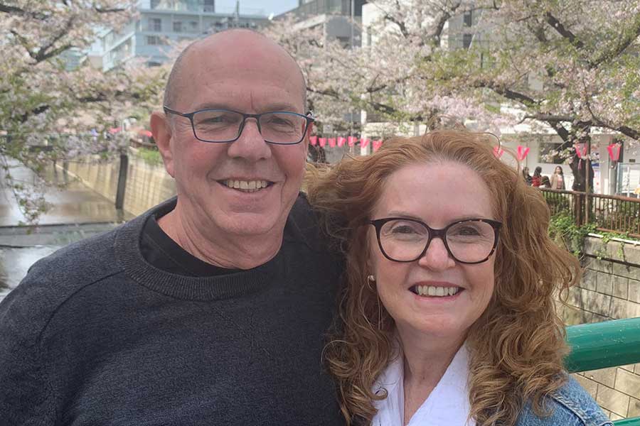 イスラエルから来た（左から）アロンさんとラビットさん【写真：Hint-Pot編集部】