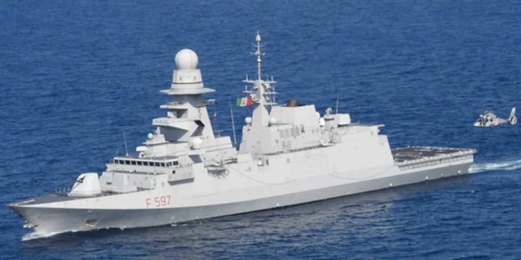 イタリア海軍フリゲート「アントニオ・マルチェリア」、北朝鮮船「瀬取り」警戒監視を実施　イタリアとして2回目の警戒監視活動 | フネコ - Funeco