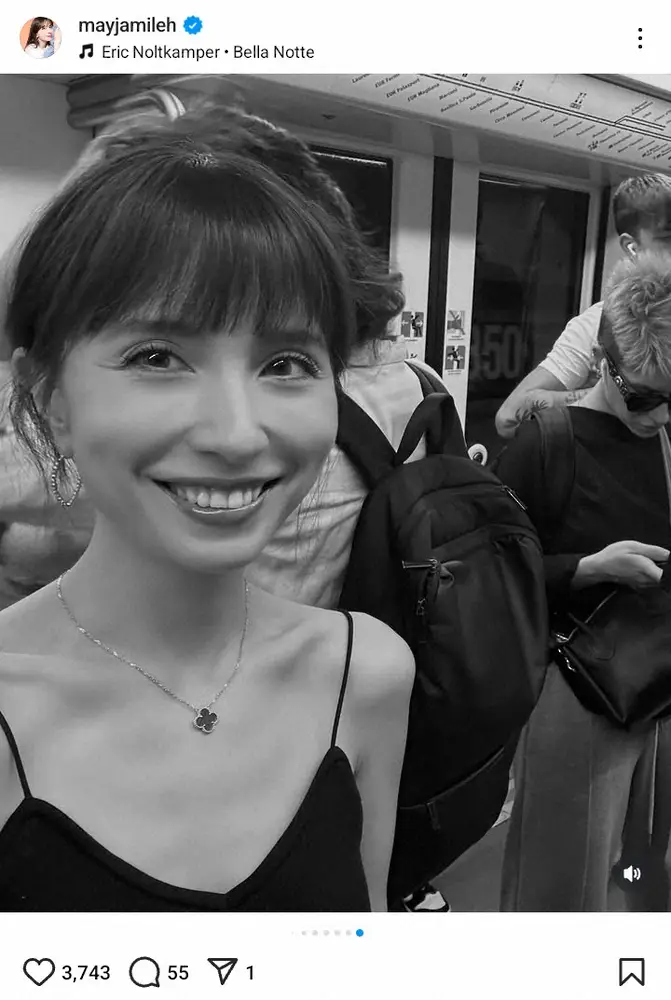 イタリアを訪れたMay J.　開放感あふれる旅先ショットに「ボンドガール」「メチャクチャお似合い」― スポニチ Sponichi Annex 芸能