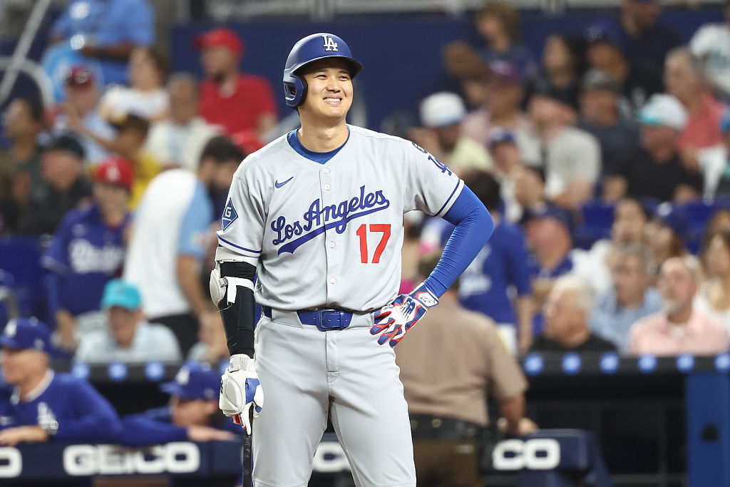 ドジャース・大谷翔平、先制点演出の三塁打含む4出塁＆2得点 MLBトップ独走の40得点目 好相性のマイアミで今季も躍動 - Yahoo!ニュース