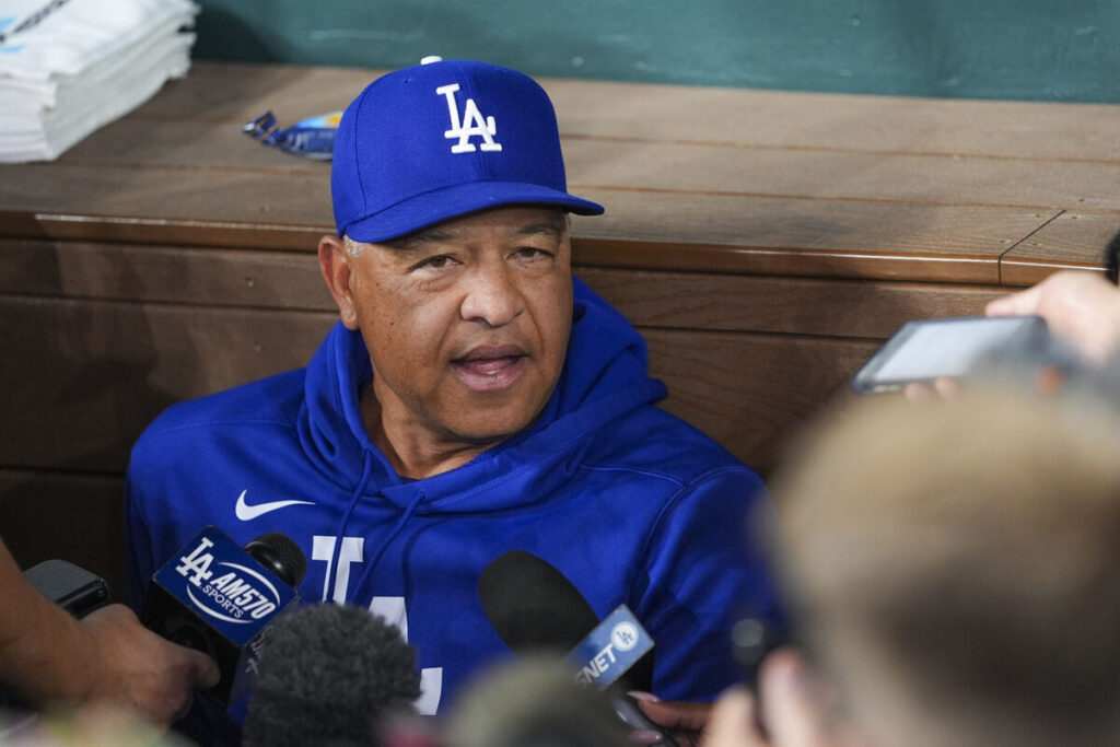 ドジャース・ロバーツ監督（ＡＰ）