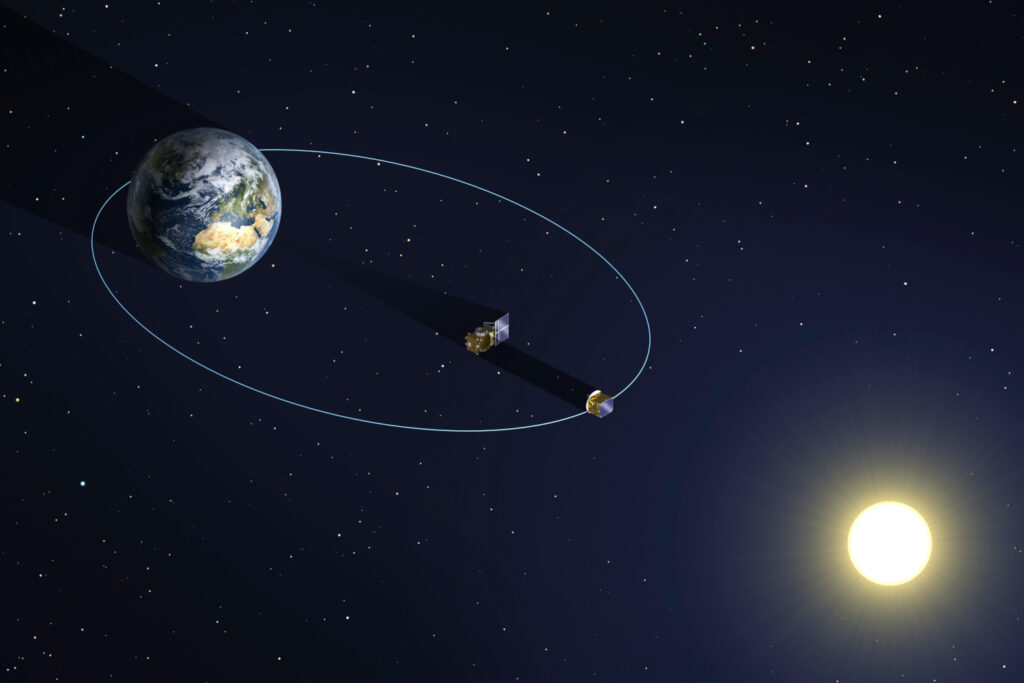 欧州、衛星2機の「編隊飛行」に成功–宇宙で1ミリ未満の単位で位置をあわせる - UchuBiz