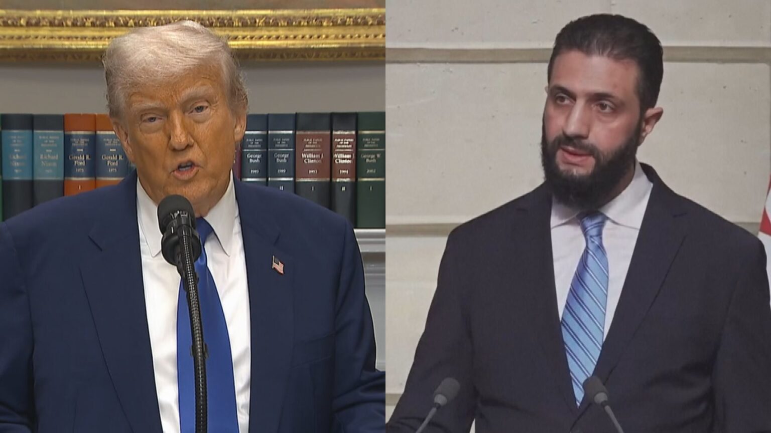 【速報】トランプ大統領とシリア暫定大統領が面会　25年ぶりの首脳接触（TBS NEWS DIG Powered by JNN）