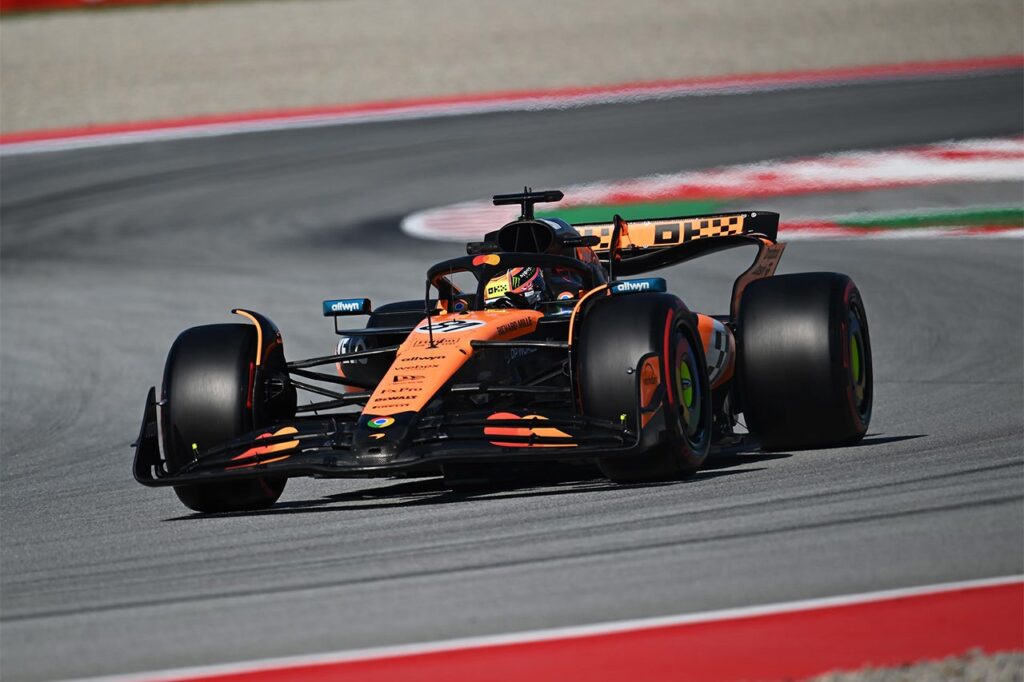 F1スペインGP FP2：ピアストリ最速 角田裕毅はフェルスタッペンから0.6秒差