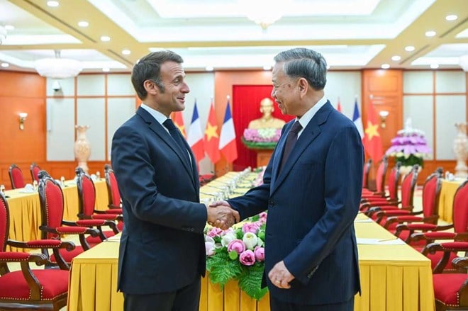 事務総長は科学技術をベトナムとフランスの協力の新たな柱にすることを提案 Vietnam.vn - Nền tảng quảng bá Việt Nam