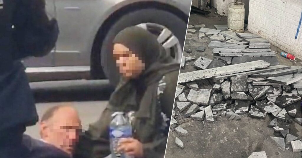 ブルージュフットボールフーリガンは地元住民のモレンビークを攻撃しています：「人種差別主義者と暴力」