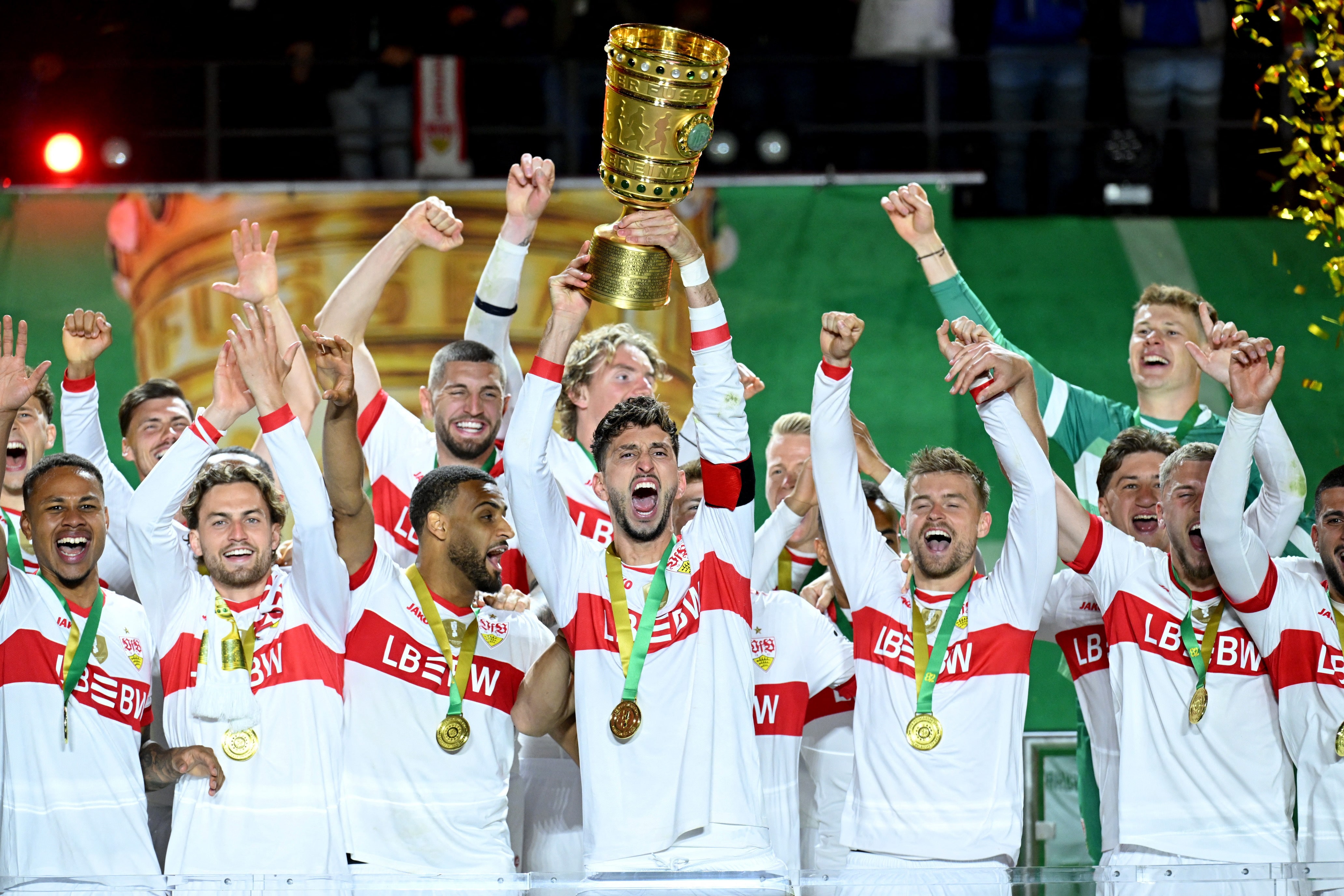 サッカー＝シュツットガルトがドイツ杯優勝、ＥＬ出場権獲得