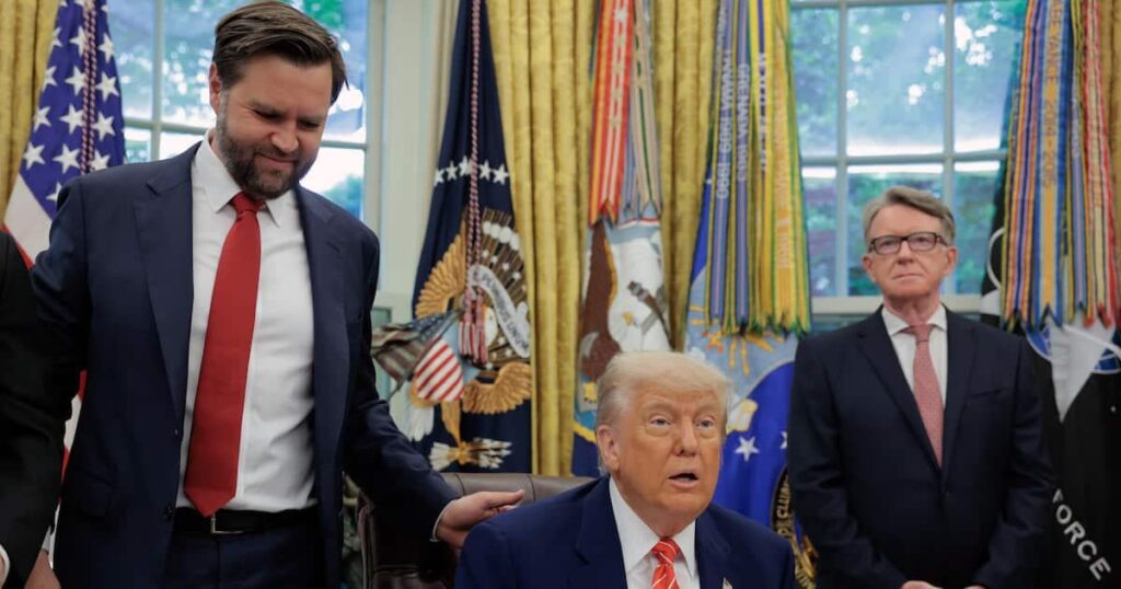 トランプ大統領、英国との貿易合意を発表 輸入車10万台は関税10％に引き下げ ―「米国産の農産物や牛肉の輸出を増やすことで合意」
