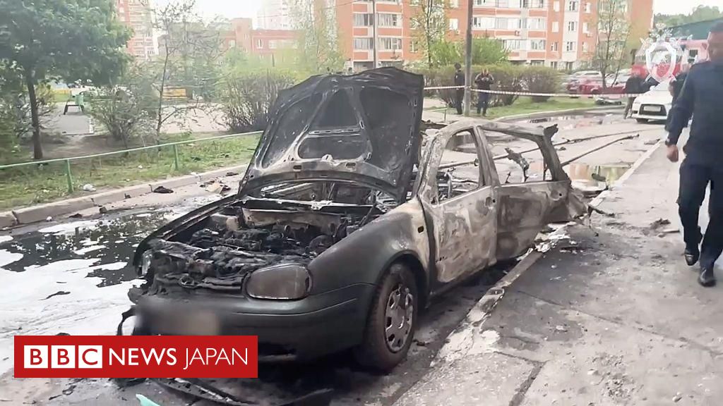 モスクワ近郊で自動車爆発、ロシア軍幹部が死亡 - BBC
