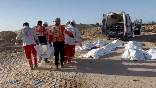 イスラエル人のように、パレスチナの救助者（ビデオ）
