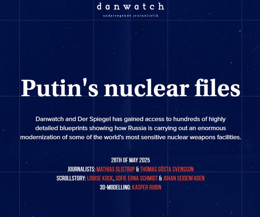 大規模なセキュリティ侵害：オンラインで公開されているロシアの核兵器インフラ。ダンウォッチ＆デルシュピーゲルは、アバンガード装備のサイロを含むロシアの最も敏感な核ミサイルサイトの青写真、レイアウト、および内部システムを明らかにしました。